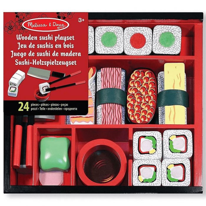 Speelset Hout Voedsel Sushi Bruna Vaassen Top1Toys Vaassen