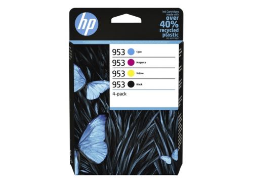 HP 953 Zwart + 3 Kleuren