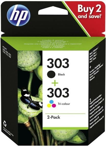 HP 303 Zwart + 303 Kleur