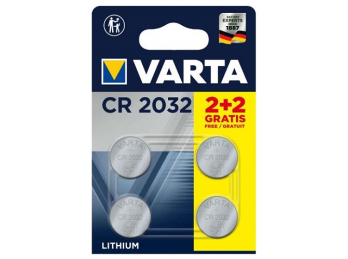 VARTA Batterij Professional Lithium CR2032 4-pack