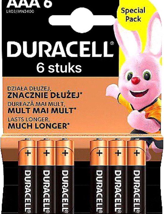 Duracell AAA 6-Pack