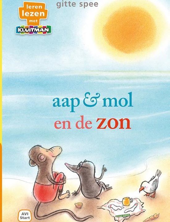 Leren lezen met Kluitman aap & mol en de zon