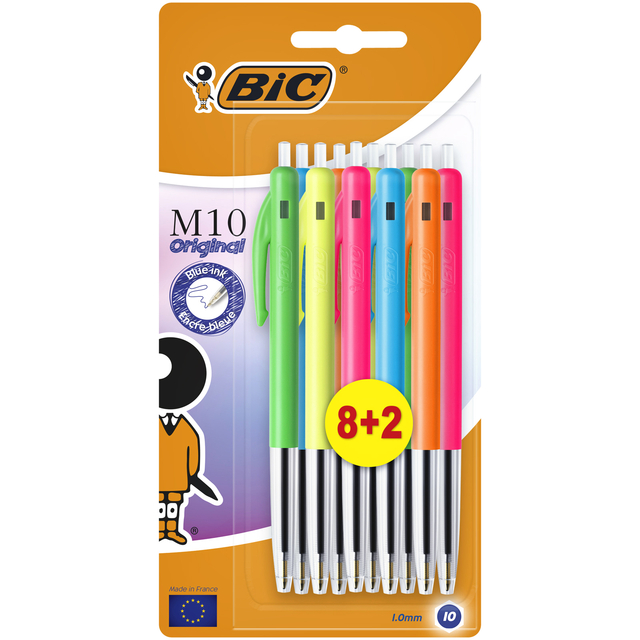 Balpen Bic M10 colors limited edition