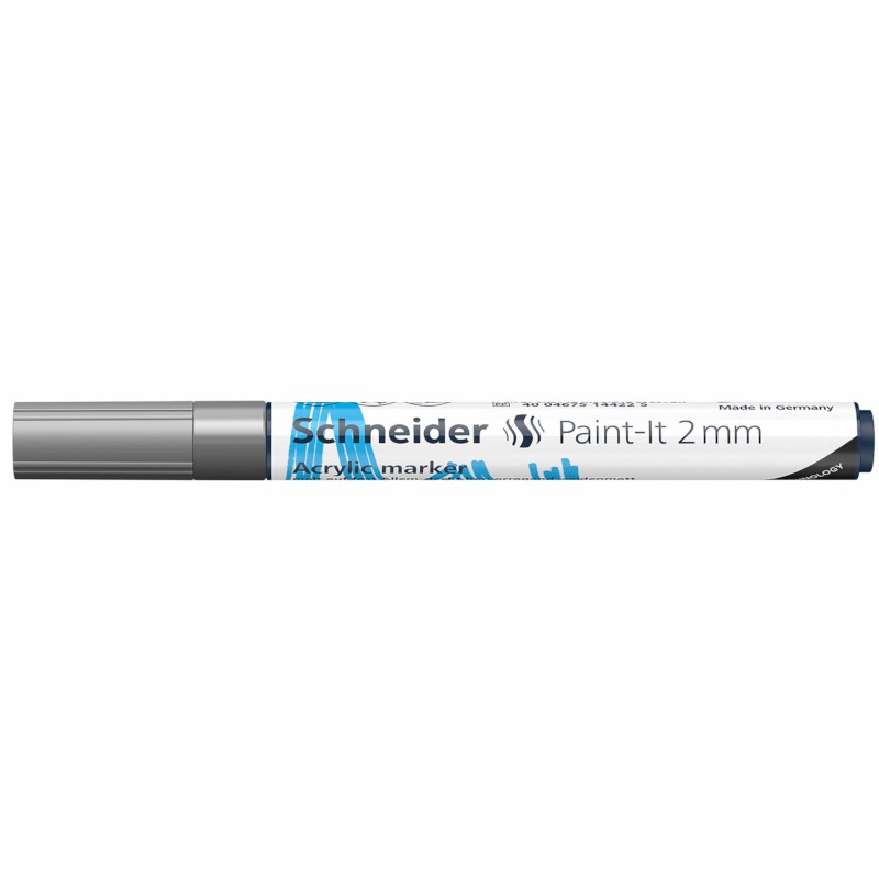 Acryl Marker Schneider Paint-it 310 2mm zilver