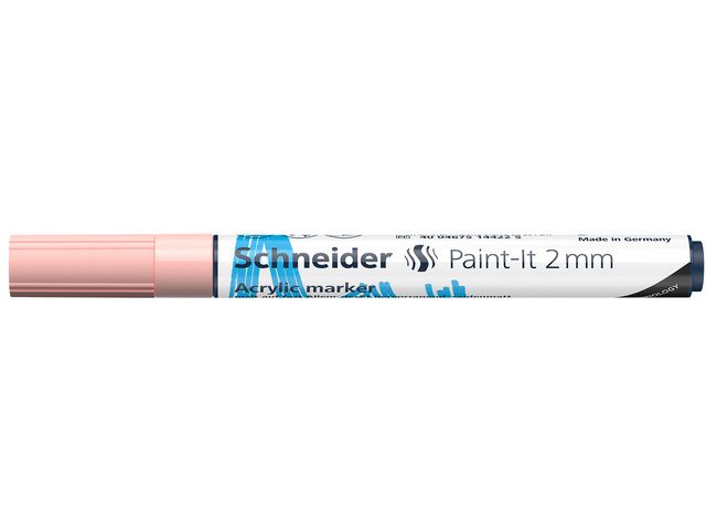 Acryl Marker Schneider Paint-it 310 2mm abrikoos