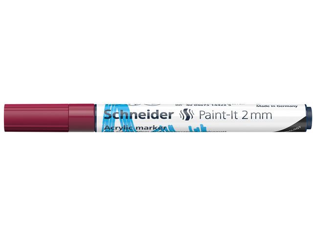 Acryl Marker Schneider Paint-it 310 2mm bordeaux