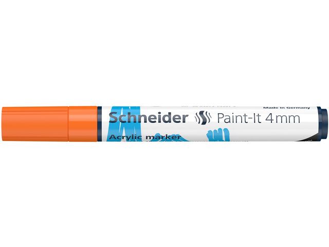 Acryl Marker Schneider Paint-it 320 4mm oranje