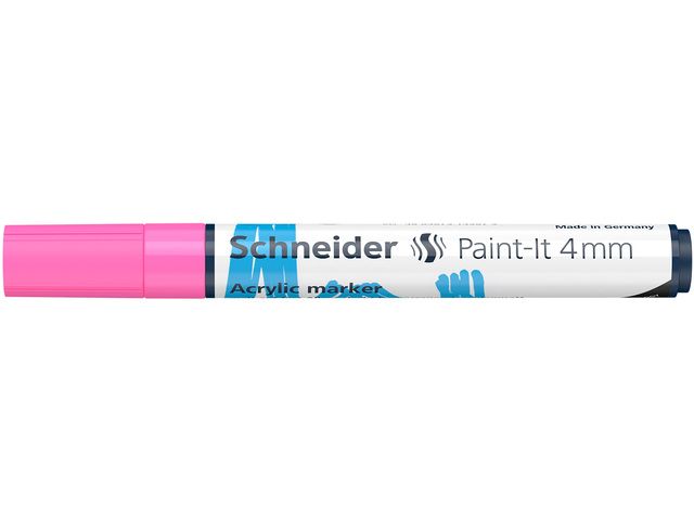 Acryl Marker Schneider Paint-it 320 4mm roze