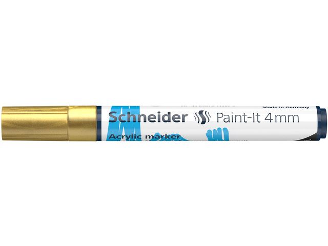 Acryl Marker Schneider Paint-it 320 4mm goud