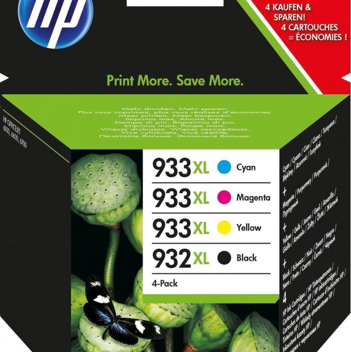 HP 932XL /933XL  Inktcartridge Zwart & Kleur
