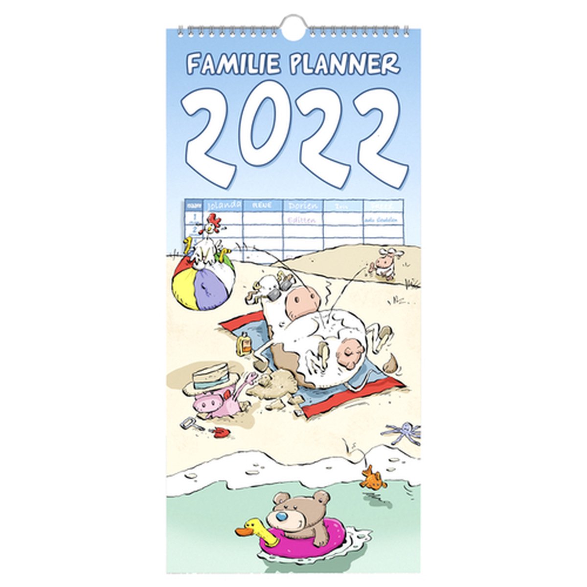 Familie Planner 2022 Ritstier