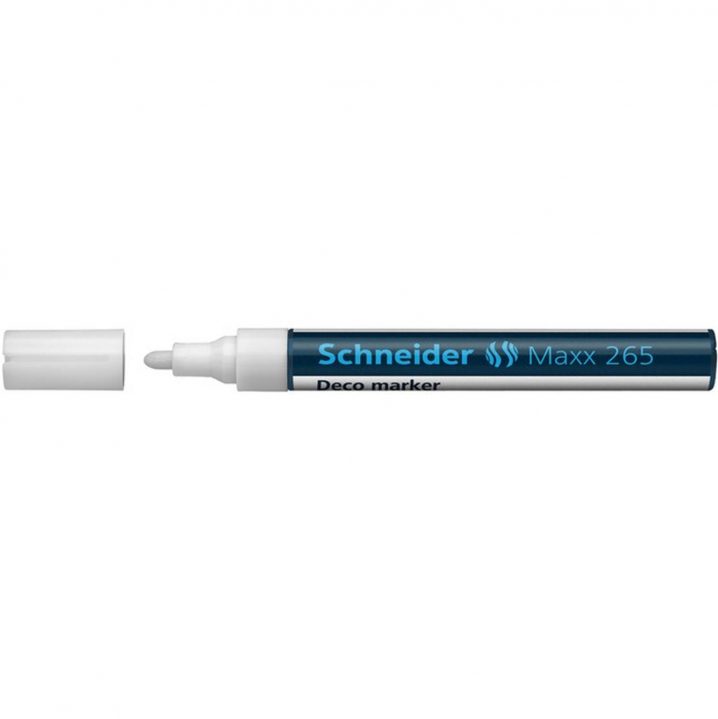 Schneider Maxx 265 Wit Deco Marker