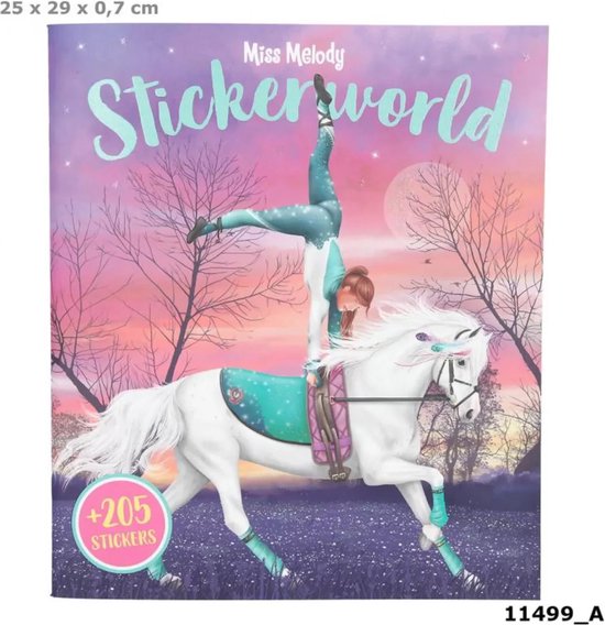 Miss Melody Kleur- En Stickerboek