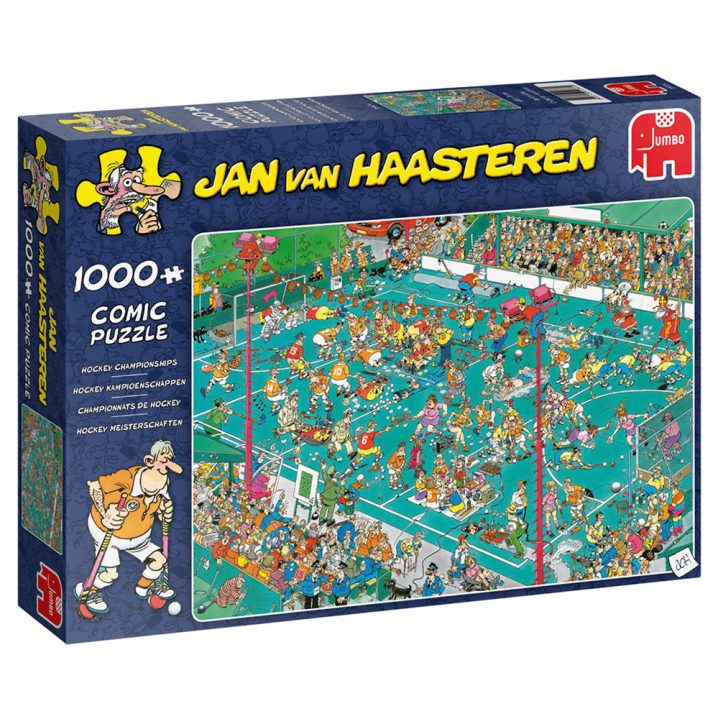 Jan Van Haasteren Puzzel Hockey Kampioenschappen 1000 Stukje