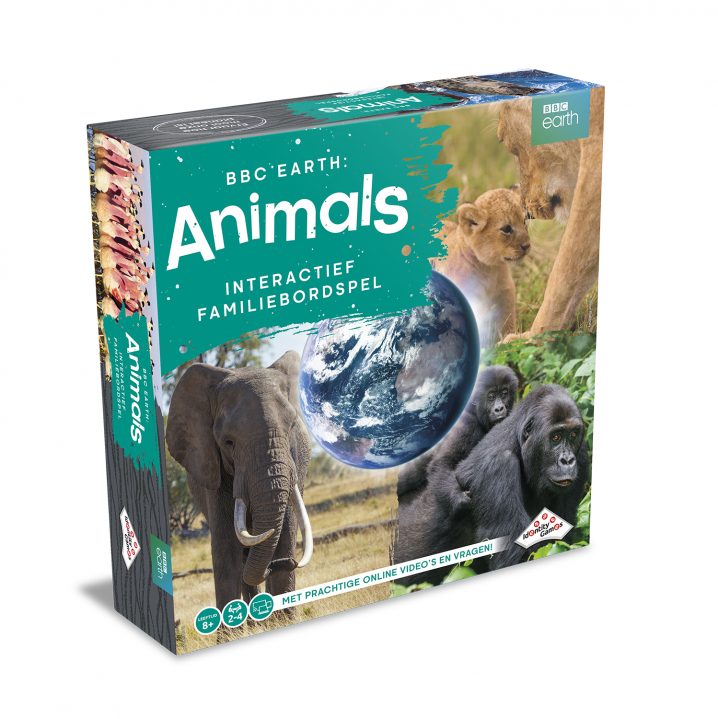 Bbc Earth Animals - Familiebordspel