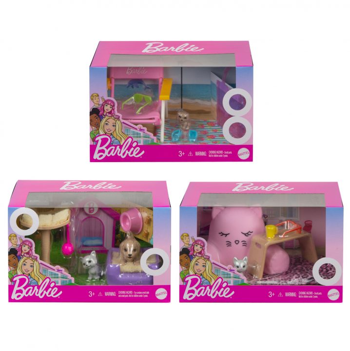 Barbie Huisdieren Setjes Assorti