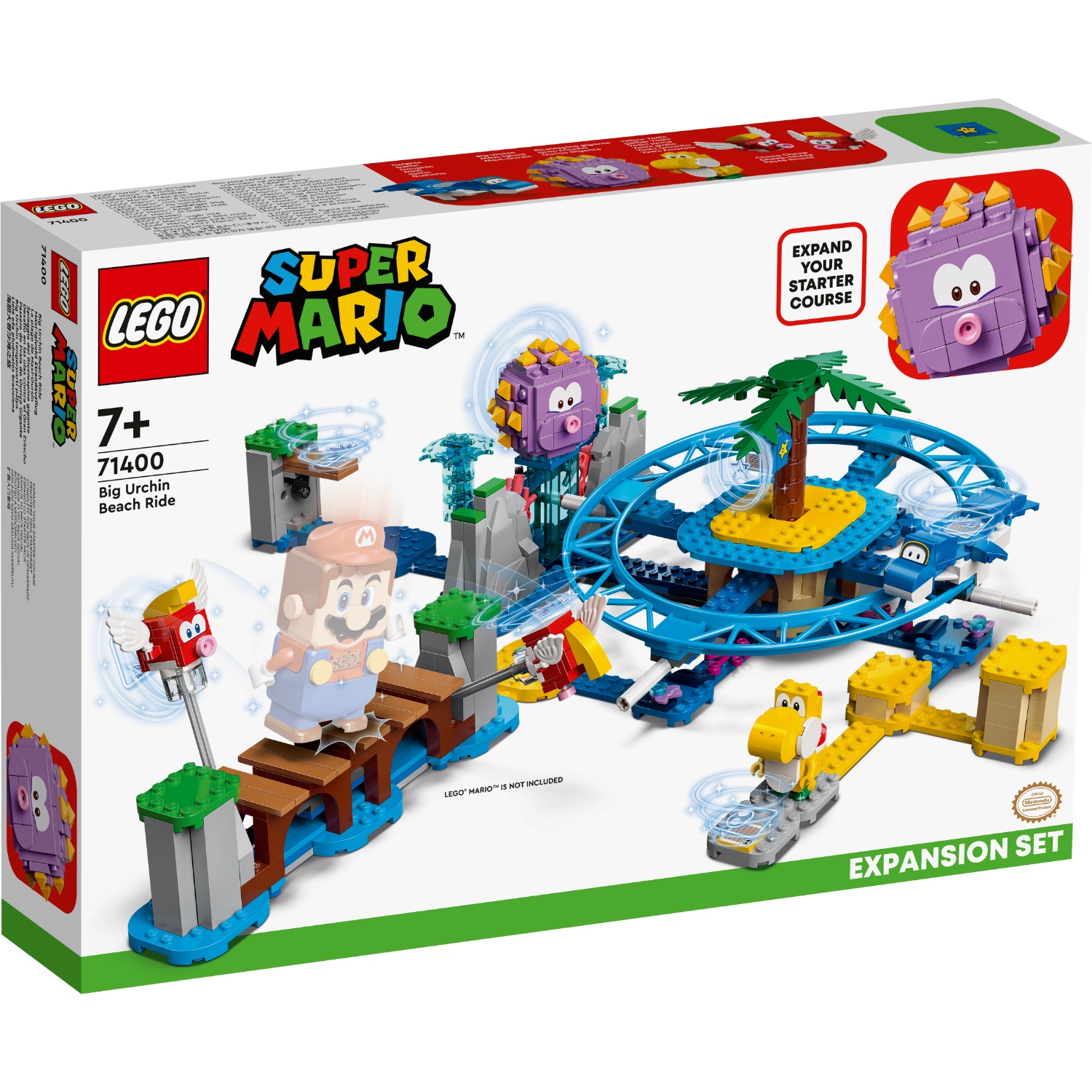 Lego Mario 71400 Uitbreidingsset: Reuzen-urchins Strandattra