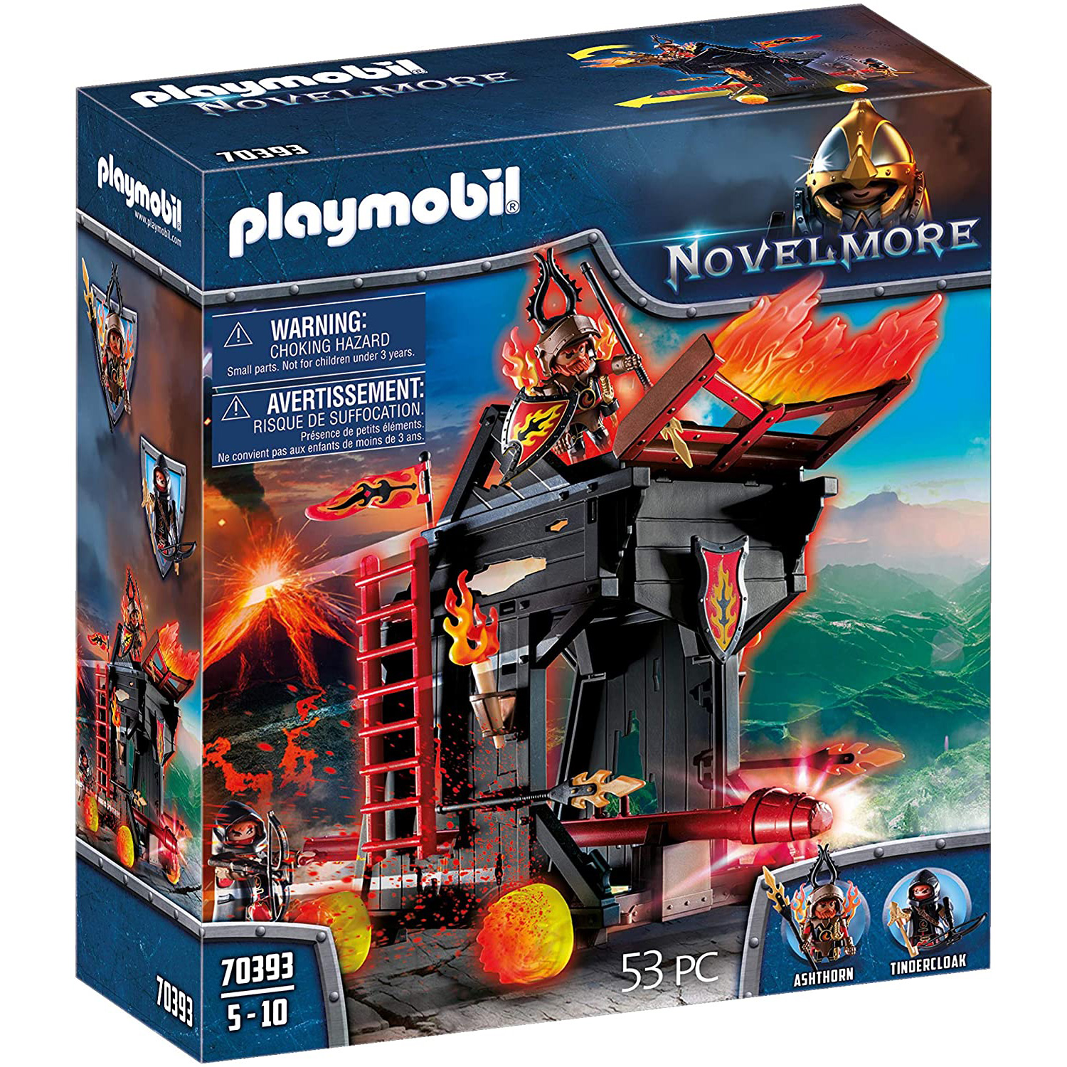 Playmobil Novelmore 70393 Burnham Raiders Vurige Stormram