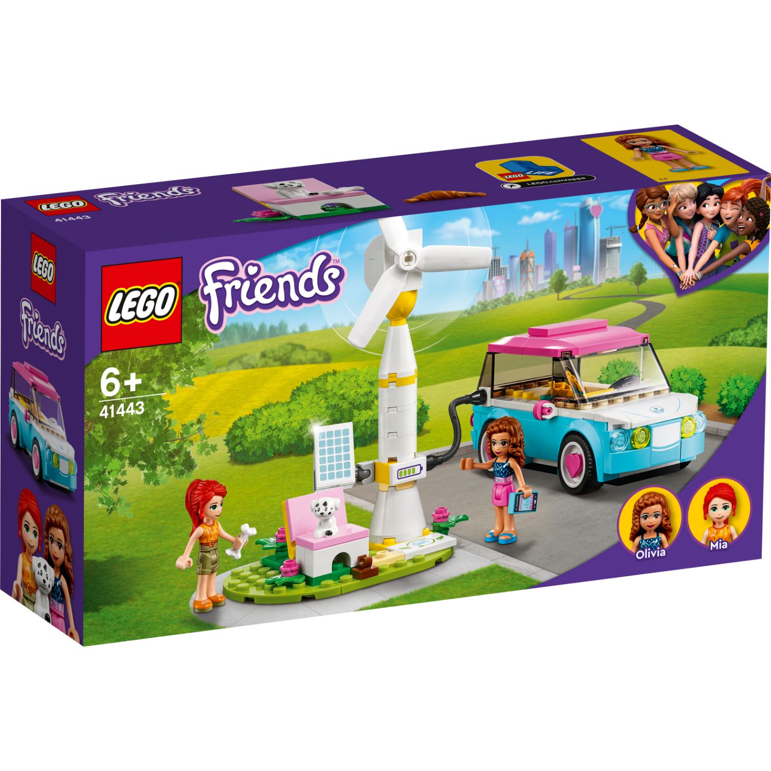 Lego Friends 41443 Olivia’s Elektrische Auto