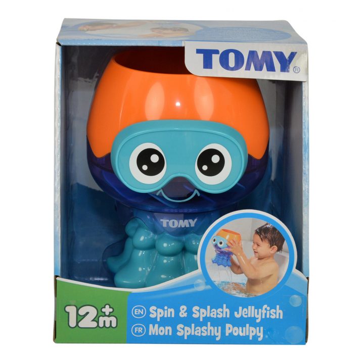 Badspeelgoed Tomy Spin & Spuit Inktvis