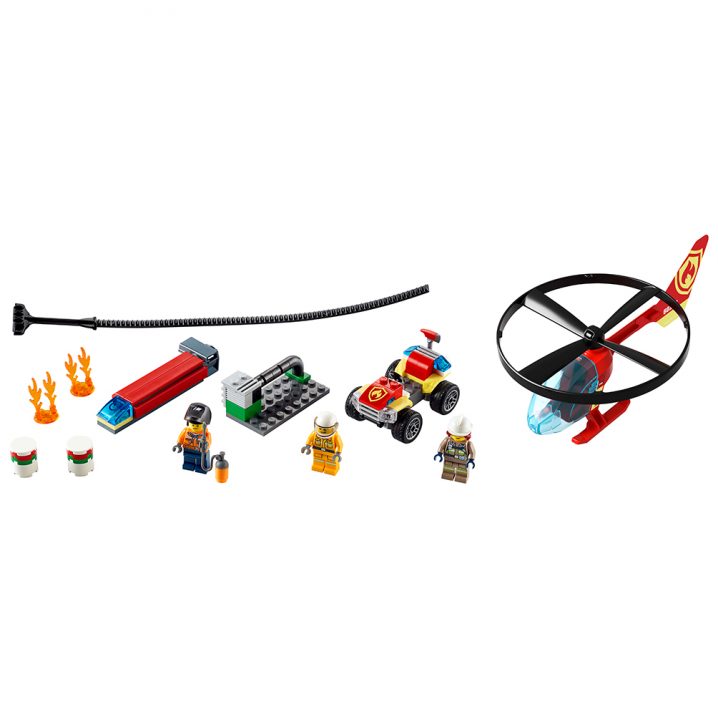 Lego City 60248 Brandweerhelikopter Reddingsoperatie