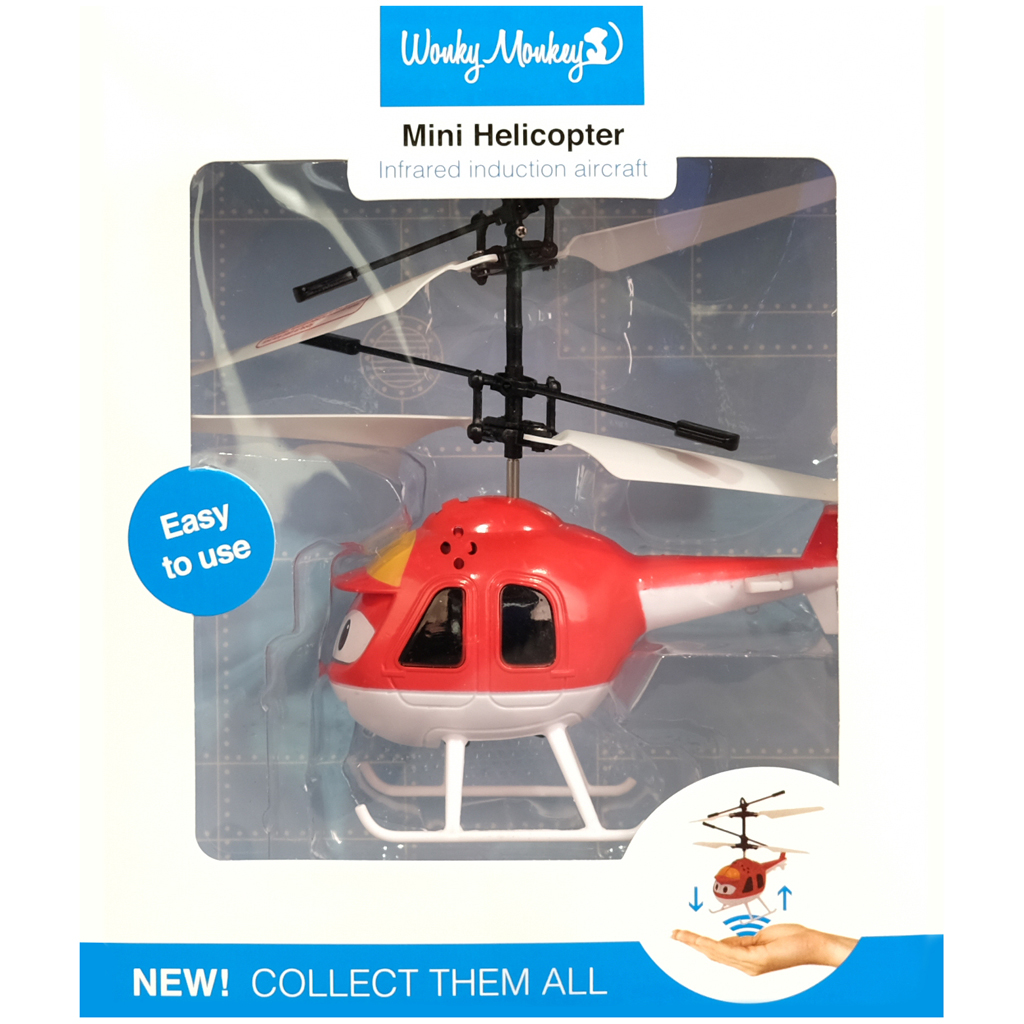 Wonky Monkey Helicopter Rood