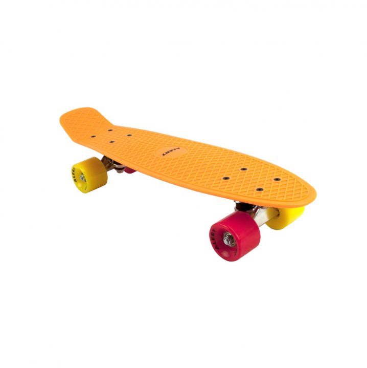Alert Outdoor Skateboard 55 Cm Oranje