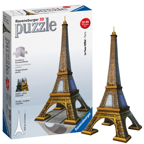 3d Puzzel Eiffeltoren 216 Stukjes