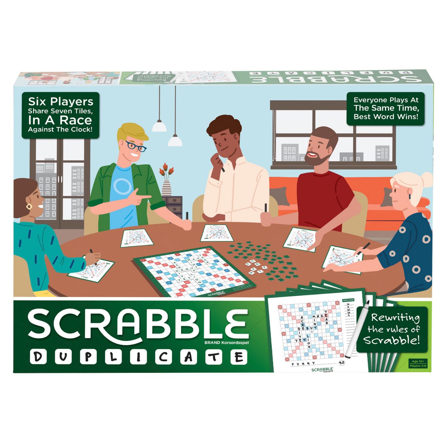 Spel Scrabble Duplicate
