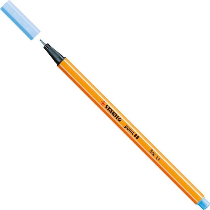 STABILO point 88 - Fineliner 0,4 mm - IJsblauw