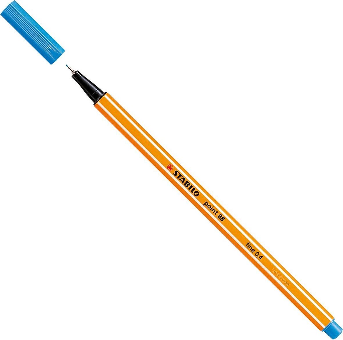 STABILO point 88/32 – Fineliner 0,4 mm – Ultramarijn Blauw