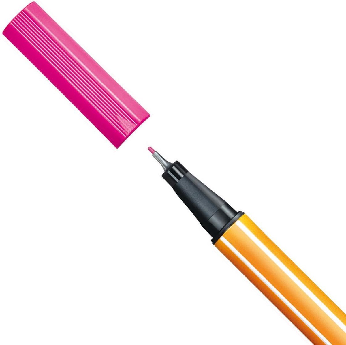 STABILO point 88/056 – Fineliner 0,4 mm – Neon Roze