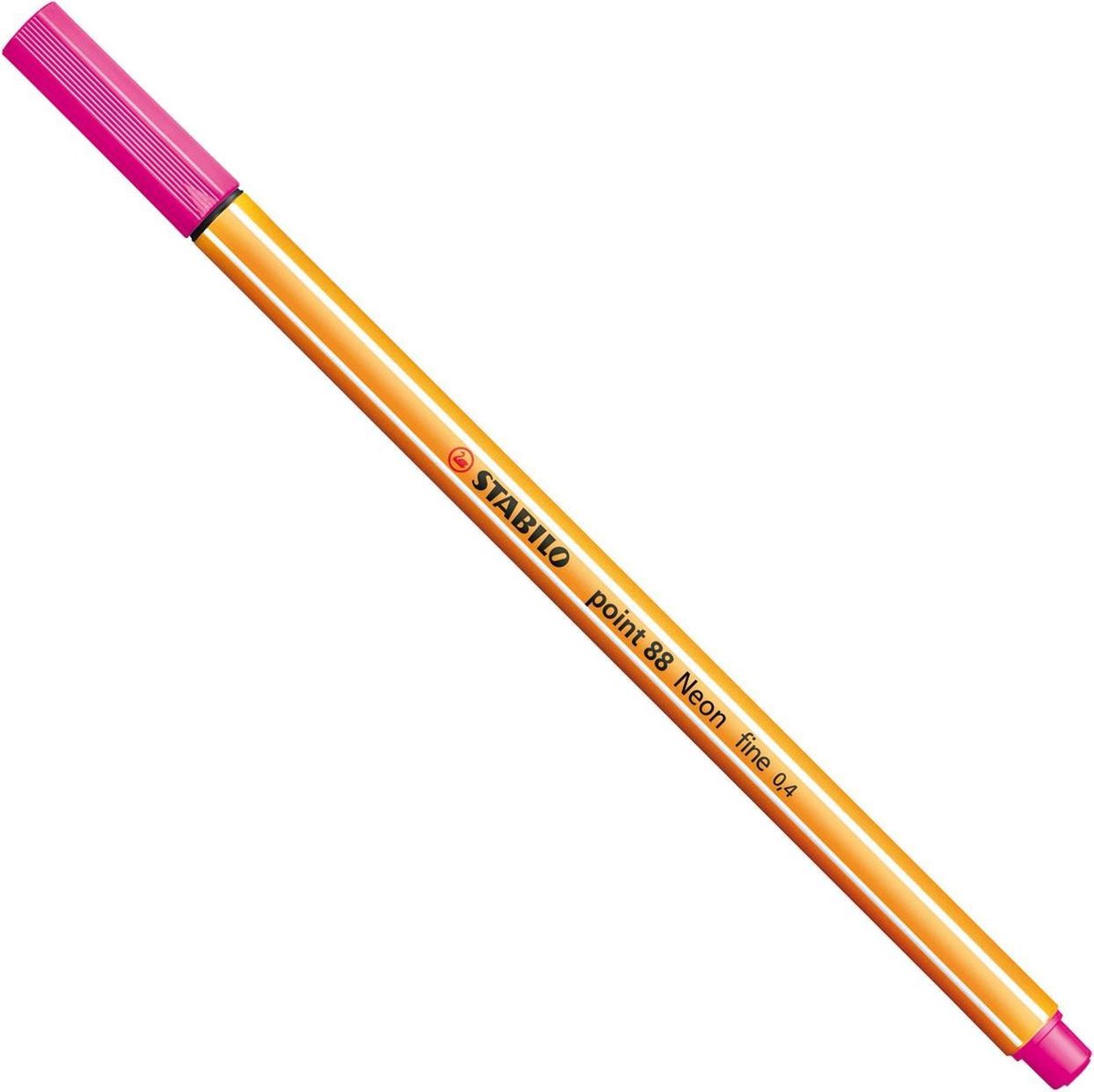 STABILO point 88/056 – Fineliner 0,4 mm – Neon Roze