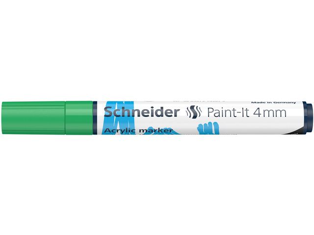 Acryl Marker Schneider Paint-it 320 4mm groen