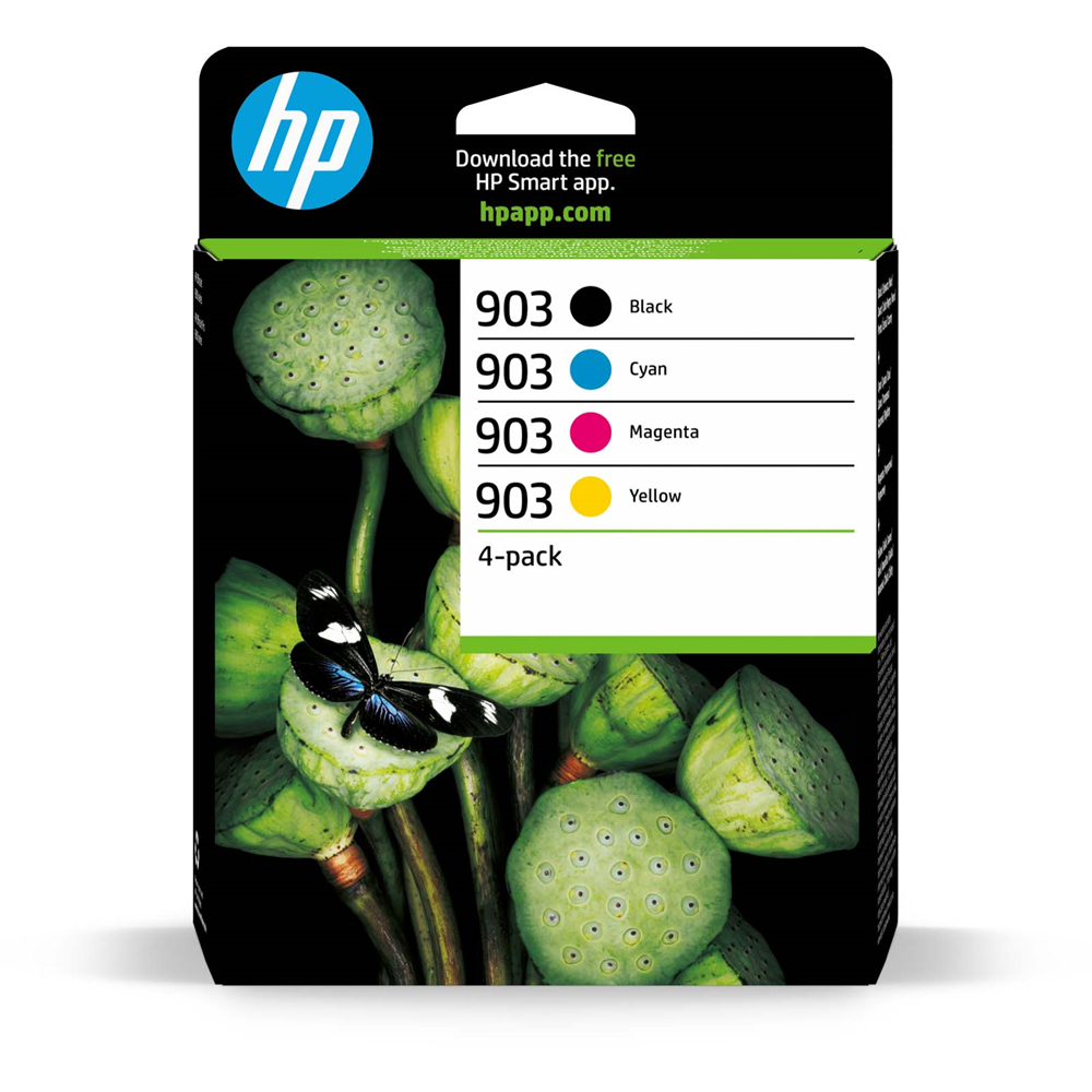 HP 903 Zwart + 3 Kleuren
