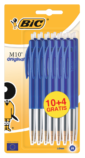 Pen Bic M10 Bl 10+4