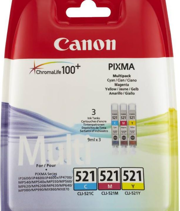 Canon 521 Multipack