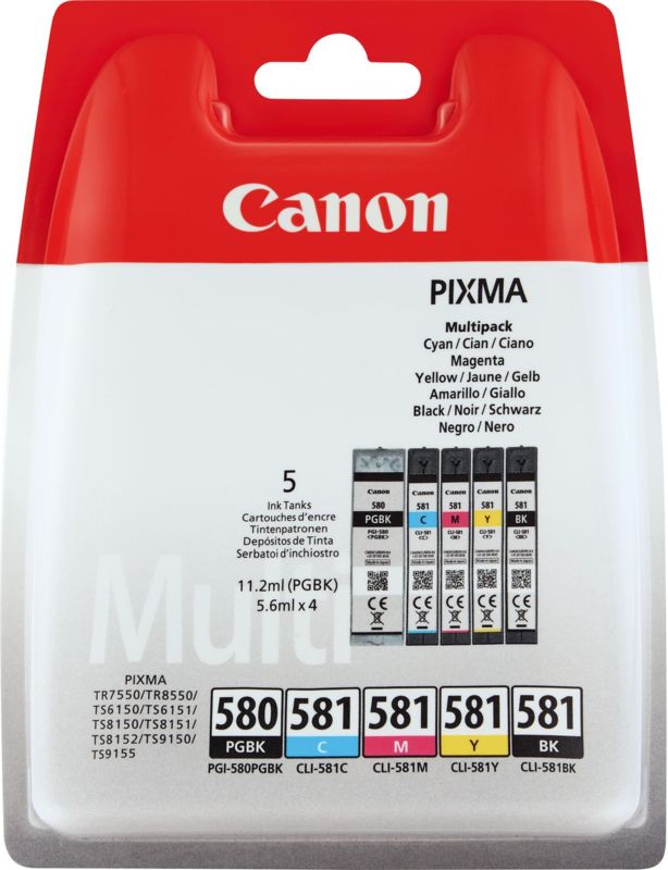 Canon 580 + 581 Multipack