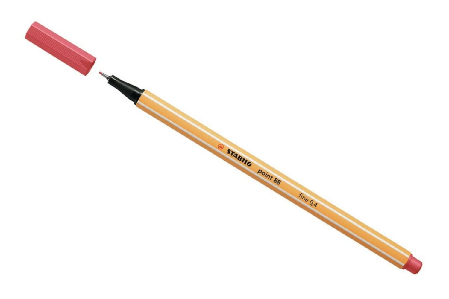 STABILO point 88 – Fineliner 0,4 mm – Roestig Rood