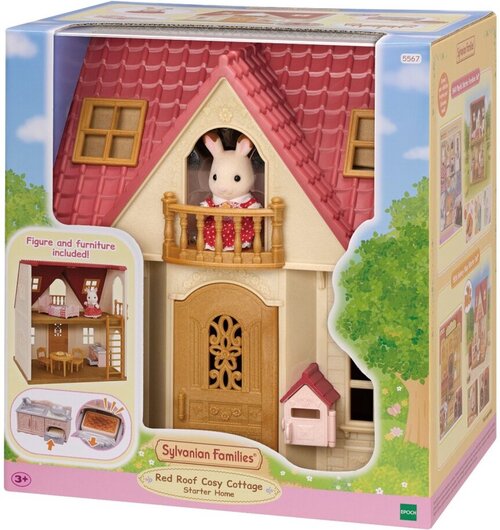 Sylvanian Families 5567 New Red Roof Cosy Cottage