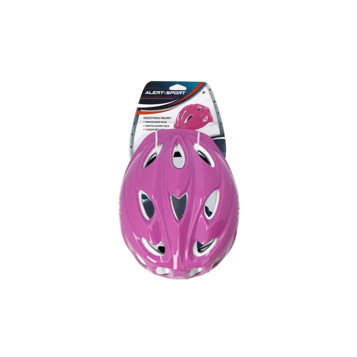 Alert Sport Skate Helm Verstelbaar Roze