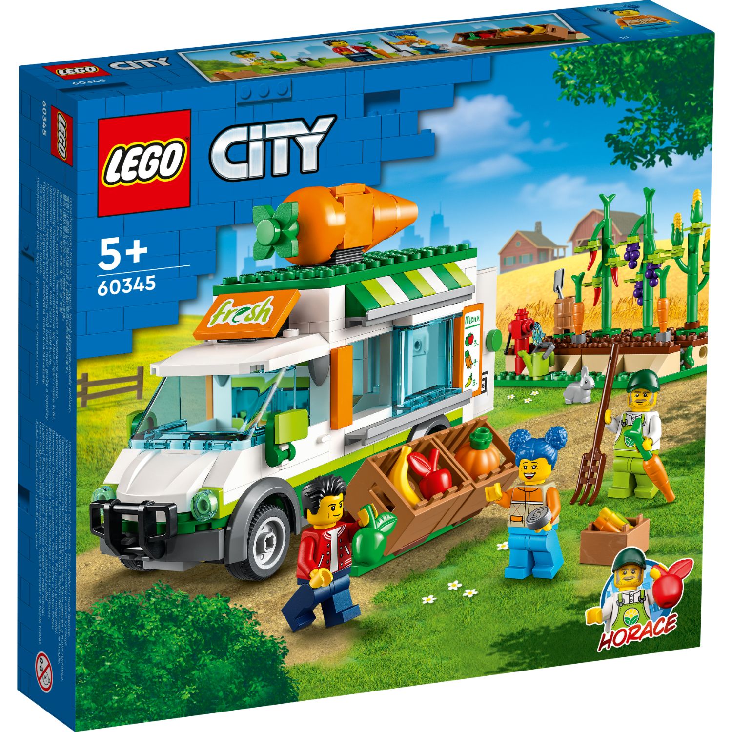 Lego 60345 City Boerenmarkt Wagen