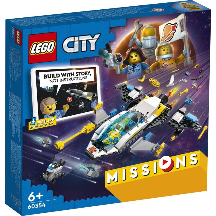 Lego City 60354 Ruimteschip Voor Verkennings Missies Mars
