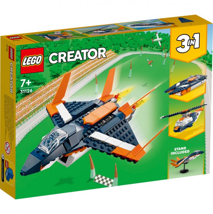 Lego Creator 31126 Supersonisch Straalvliegtuig