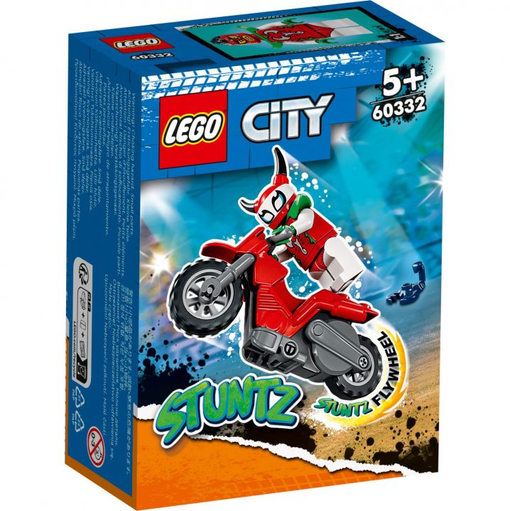 Lego 60332 City Stuntz Roekeloze Scorpion Stuntmotor