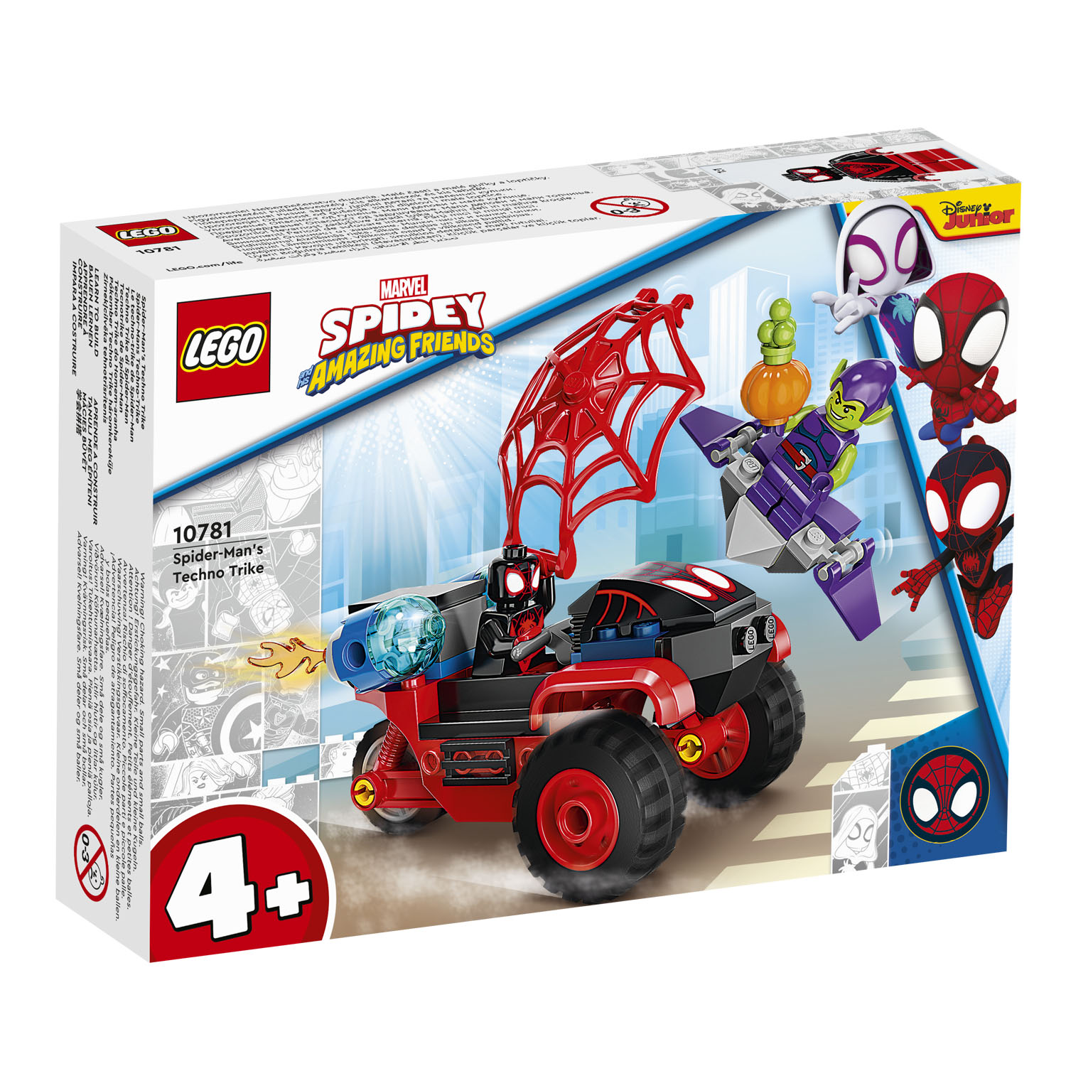 Lego Marvel 10781 Spider-man’s Techno Trike