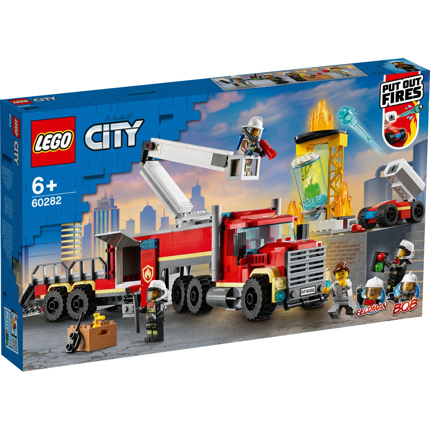 Lego City 60282 Grote Ladderwagen