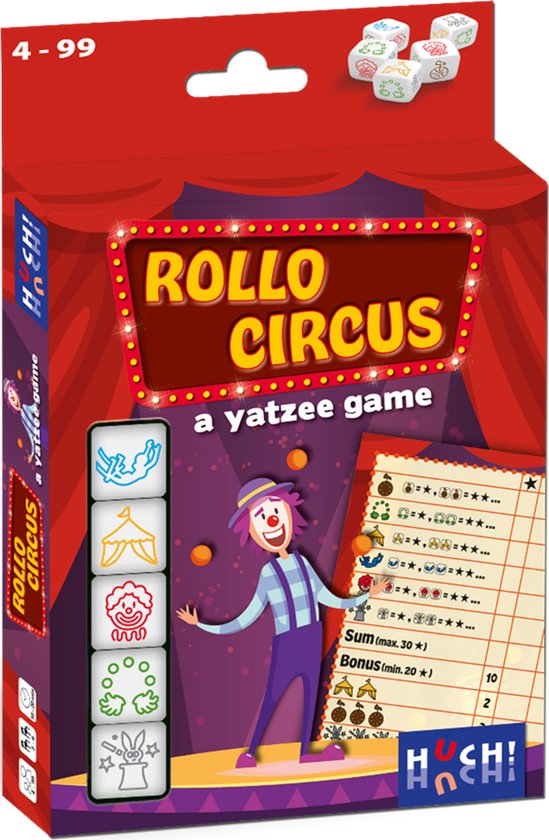 Spel Rollo A Yatzee Game – Circus