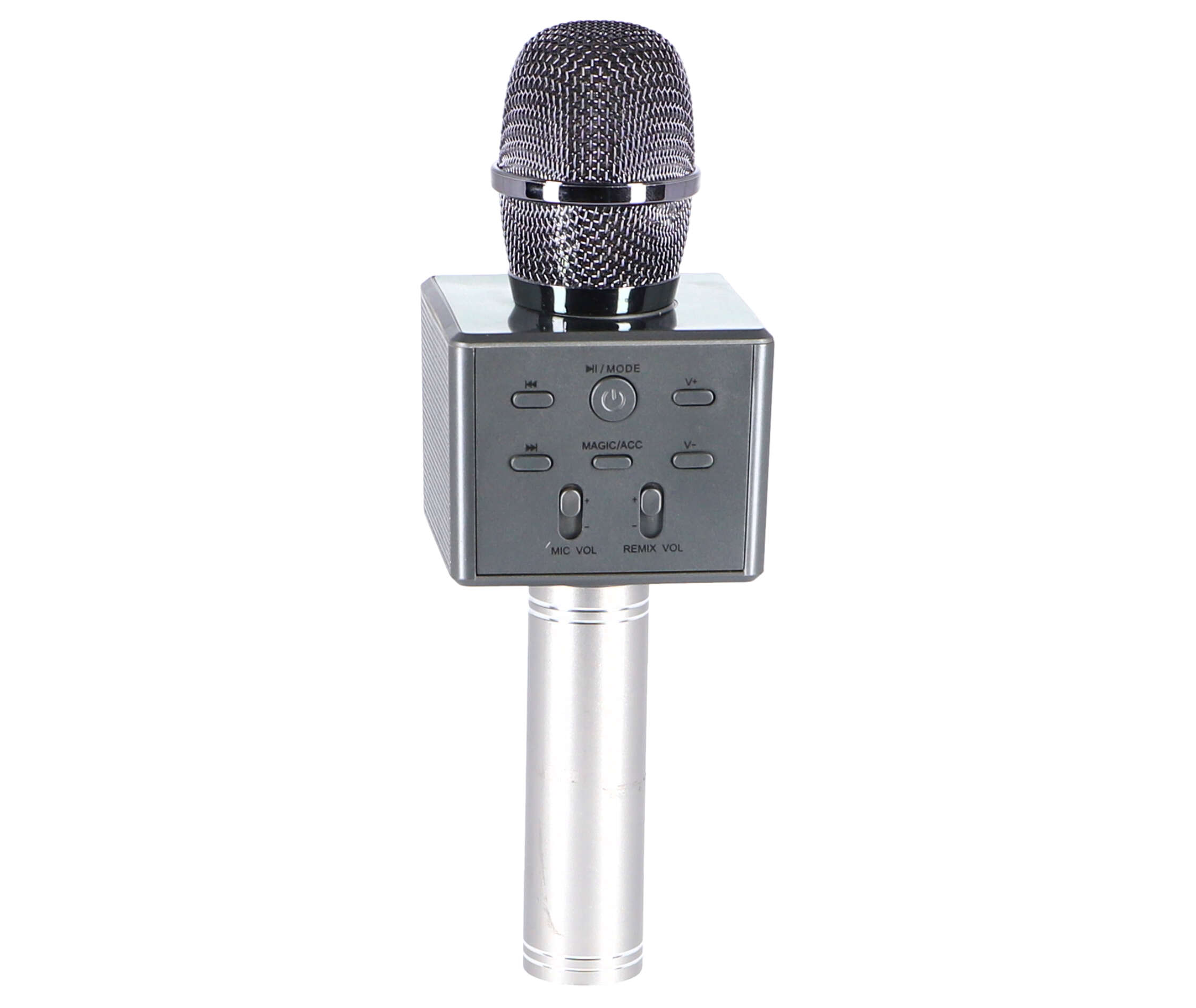 Microfoon Karaoke Zwart Bluetooth Usb