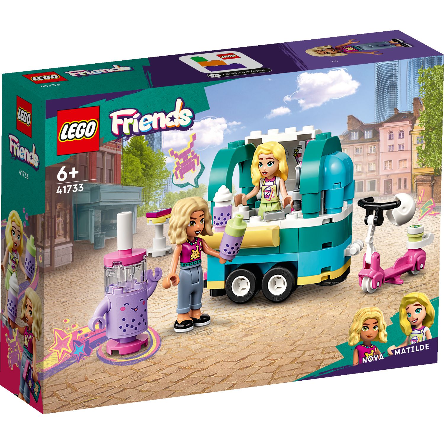 Lego 41733 Friends Mobiele Bubbelthee Stand
